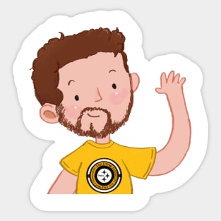 Steelers boy Sticker